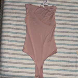 Sleeveless Pink One Piece